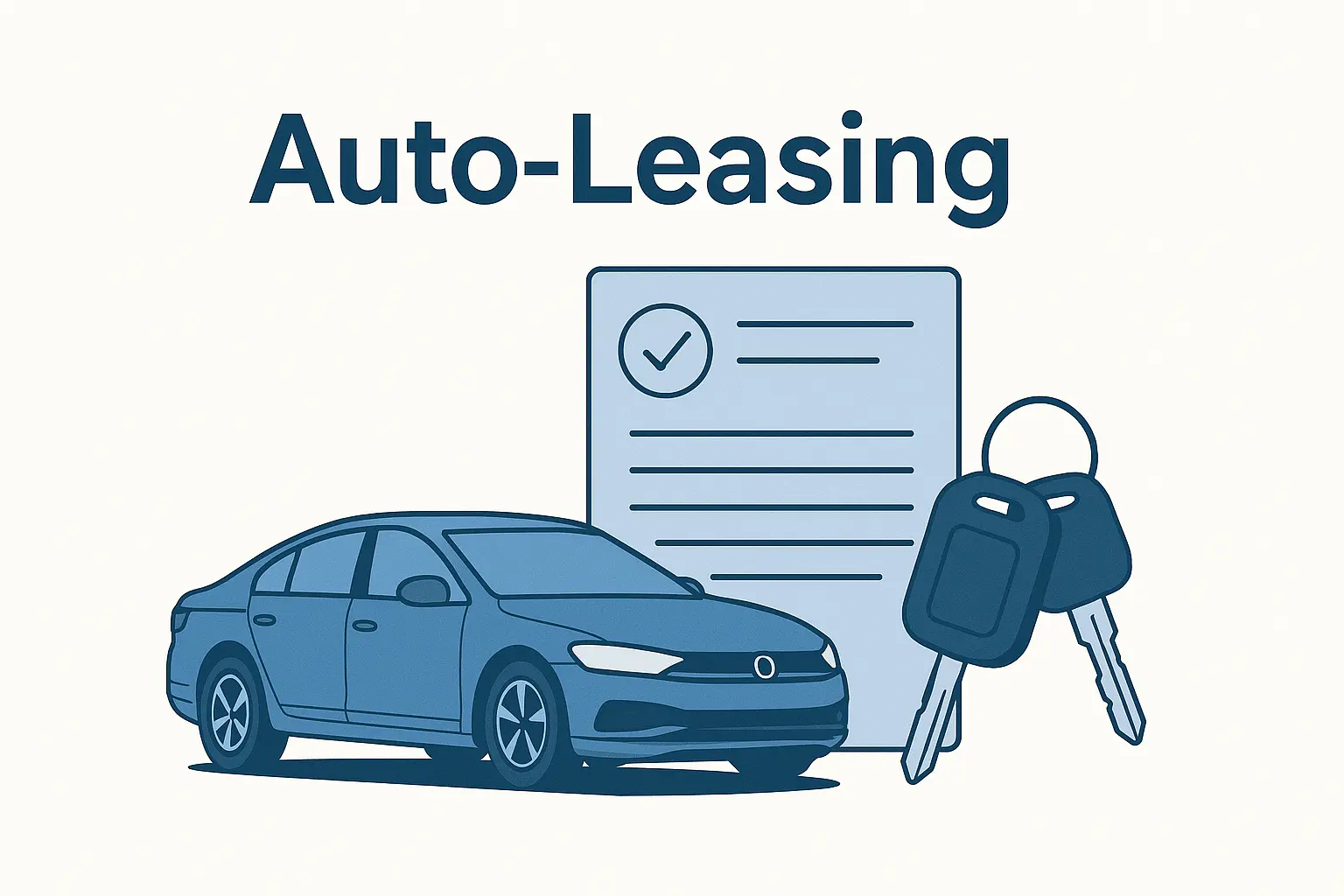 Flexibel mobil mit Auto-Leasing.